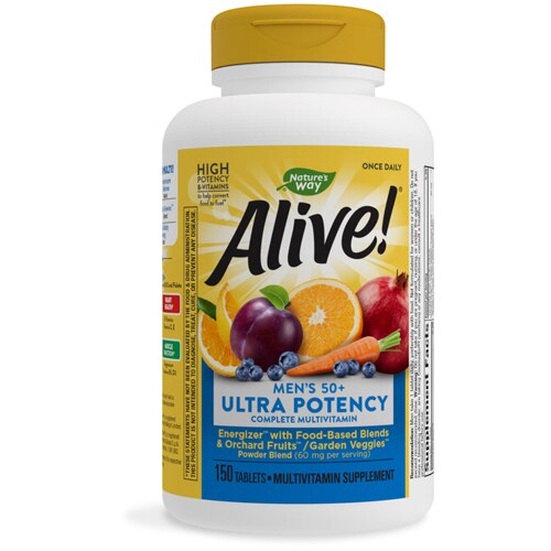 Nature's Way Alive! Once Daily Men's 50+ Ultra Multivitamin
