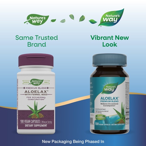 Nature's Way Aloelax Premium Blend - with Fennel Seed