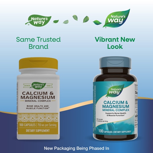 Nature's Way Calcium and Magnesium Mineral Complex