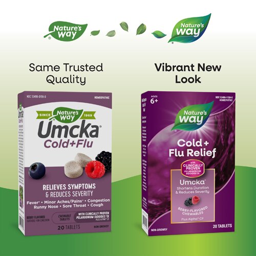Nature's Way Cold+Flu Relief - Umcka Berry
