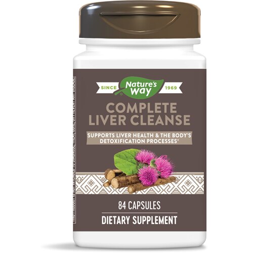 Nature's Way Complete Liver Cleanse with Milk Thistle -- 84 Capsules