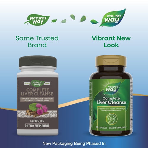 Nature's Way Complete Liver Cleanse - with Milk Thistle-Vitamins B12-C-B6