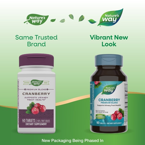 Nature's Way Cranberry Premium Blend - With Cranberry Concentrate & Vitamin C