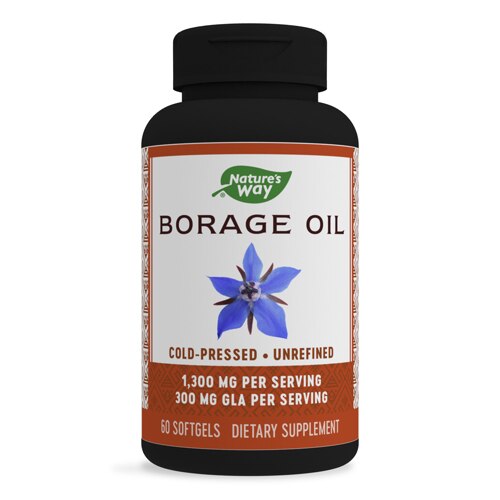 Nature's Way Efa Gold Borage Softgels -- 1300 mg - 60 Softgels