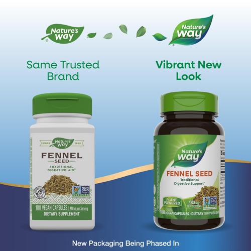 Nature's Way Fennel Seed - Traditional Digestive Aid Support