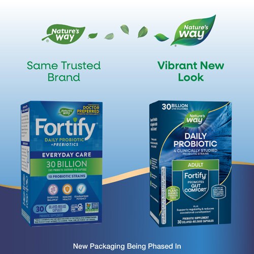 Nature's Way Fortify Daily Probiotic + Prebiotics