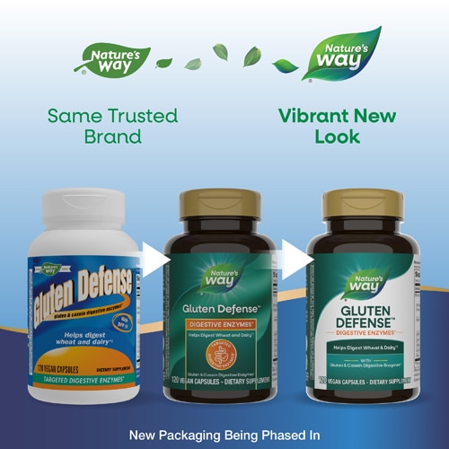 Nature's Way Gluten Defense - Gluten and Casein Digestive Enzymes