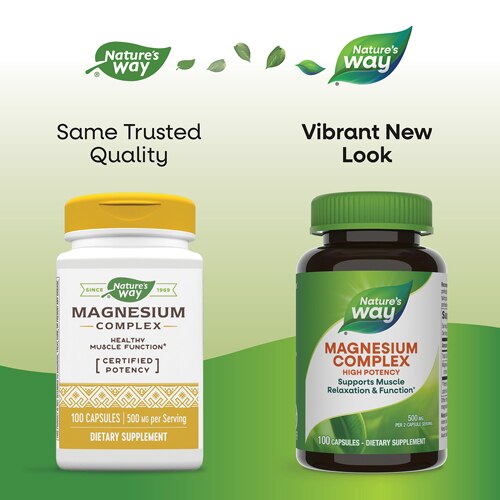 Nature's Way Magnesium Complex for Healthy Muscle Function