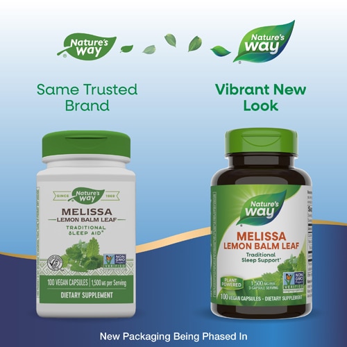 Nature's Way Melissa Lemon Balm Leaf