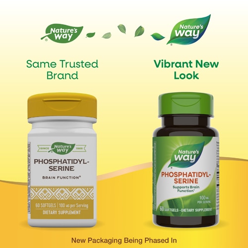 Nature's Way Phosphatidylserine - Supports Brain Function