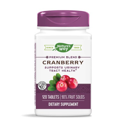 Nature's Way Premium Blend Cranberry - 90% Fruit Solids -- 120 Tablets