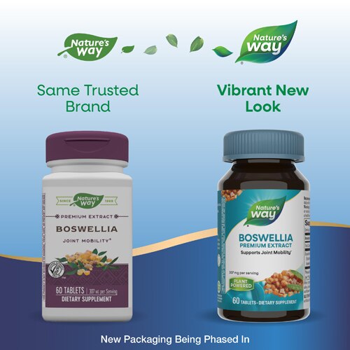 Nature's Way Premium Extract Boswellia -- 370 mg - 60 Tablets
