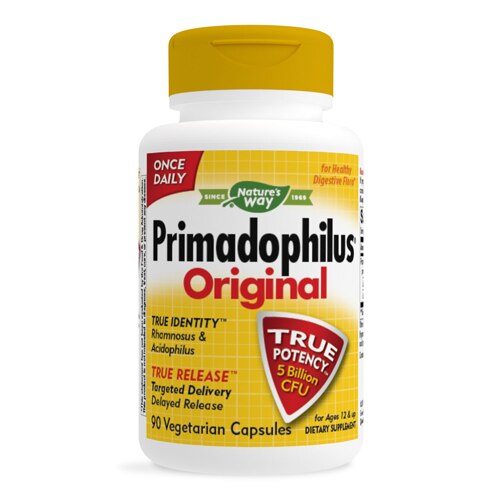 Nature's Way Primadophilus Original -- 5 billion CFU - 90 Capsules