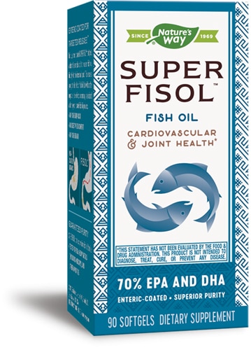 Nature's Way Super Fisol® Fish Oil -- 90 Softgels