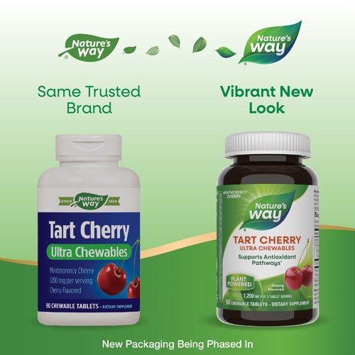 Nature's Way Tart Cherry Ultra Chewables - Montmorency Cherry