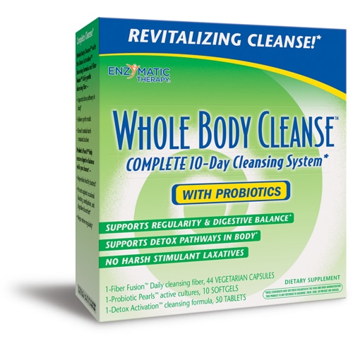 Nature's Way Whole Body Cleanse - Complete 10-Day System Cleansing System -- 1 Kit