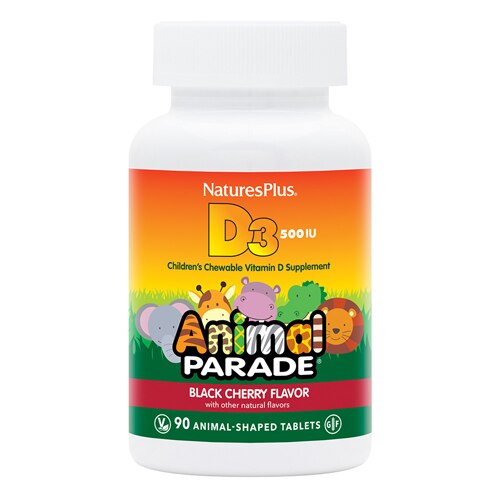 NaturesPlus Animal Parade® Vitamin D3 Natural Black Cherry