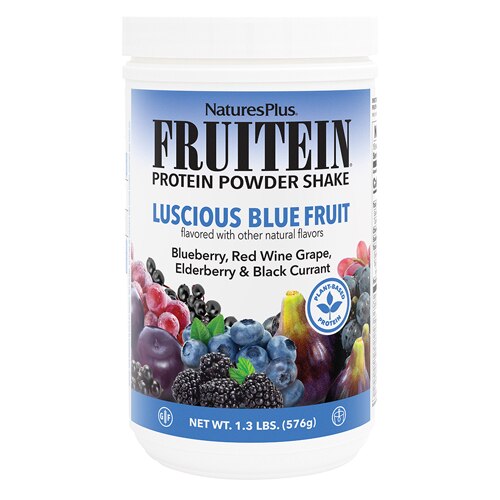 NaturesPlus Fruitein High Protein Vegetarian Energy Shake Luscious Blue Fruit -- 1.35 lbs