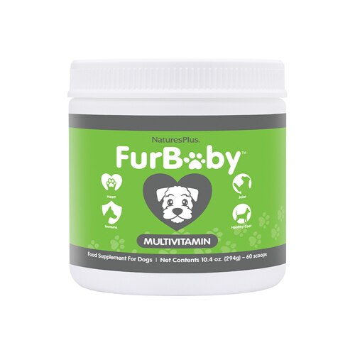 NaturesPlus FurBaby Multivitamin for Dogs - 60 Servings