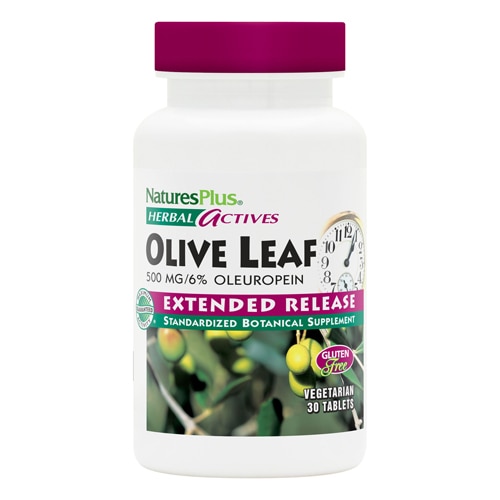 NaturesPlus Herbal Actives Olive Leaf