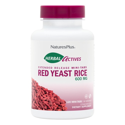 NaturesPlus Herbal Actives Red Yeast Rice