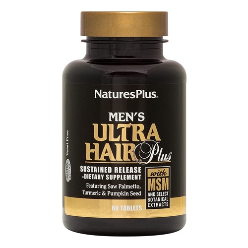 NaturesPlus Men's Ultra Hair Plus -- 60 Tablets - Vitacost