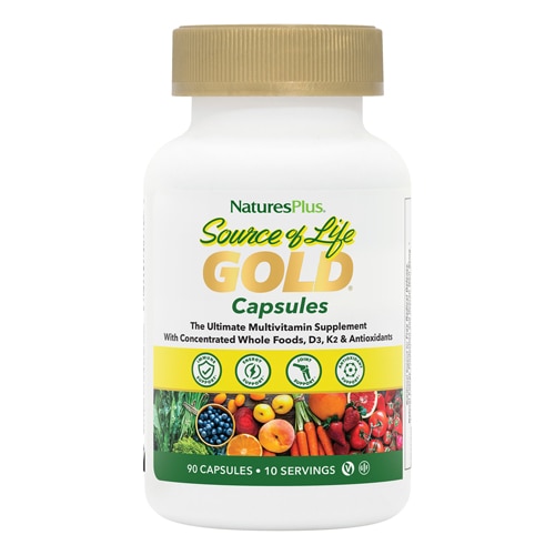 NaturesPlus Source of Life Gold Multi-Vitamin Supplement