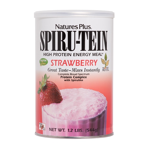 NaturesPlus Spiru-Tein High Protein Energy Meal Strawberry
