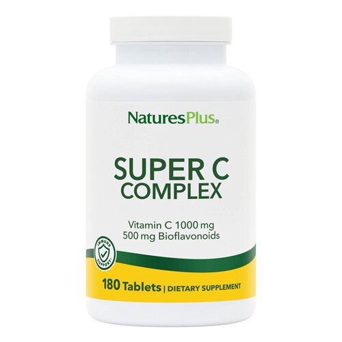 NaturesPlus Super C Complex -- 180 Tablets