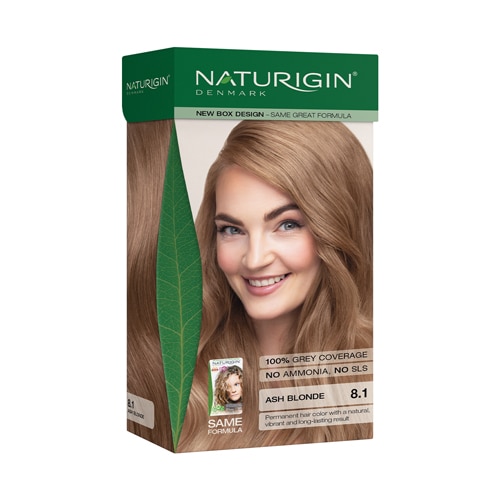 Naturigin Permament Hair Color Light Ash Blonde 8.1