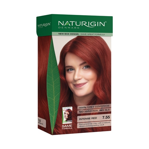 Naturigin Permament Hair Color Medium Blonde Deep Red 7.55
