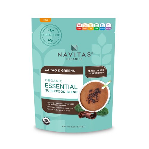 Navitas Organics Essential Superfood Blend Cacao & Greens