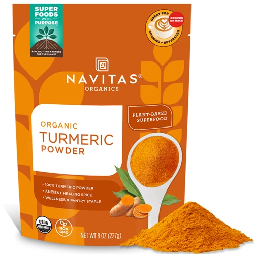 Navitas Organics Turmeric Powder -- 8 oz