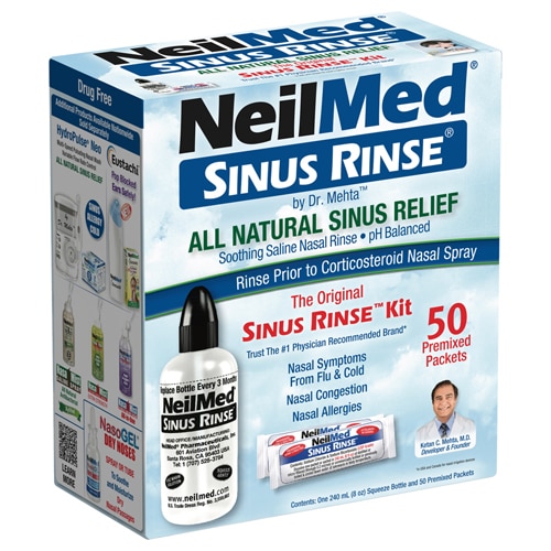 NeilMed SINUS RINSE Saline Nasal Kit