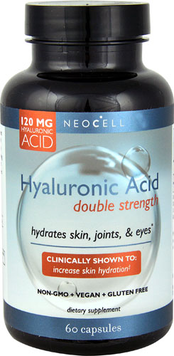 NeoCell Hyaluronic Acid Double Strength -- 120 mg - 60 Capsules