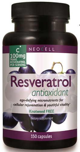 NeoCell Resveratrol Antioxidant -- 150 Capsules
