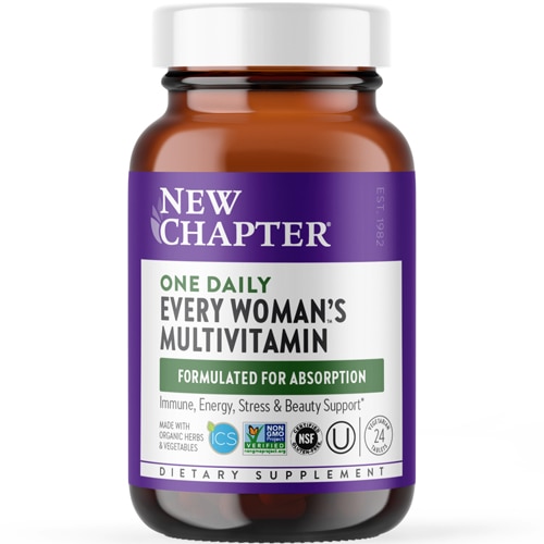 New Chapter Every Woman's™ One Daily Whole-Food Multivitamin -- 24 Vegetarian Tablets
