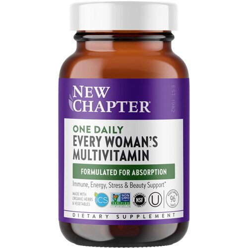 New Chapter Every Woman's™' One Daily Whole-Food Multivitamin -- 96 Vegetarian Tablets