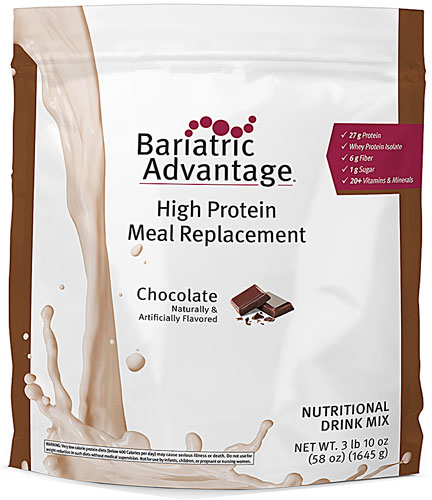 Bariatric Advantage High Protein Meal Replacement Chocolate -- 35 Servings