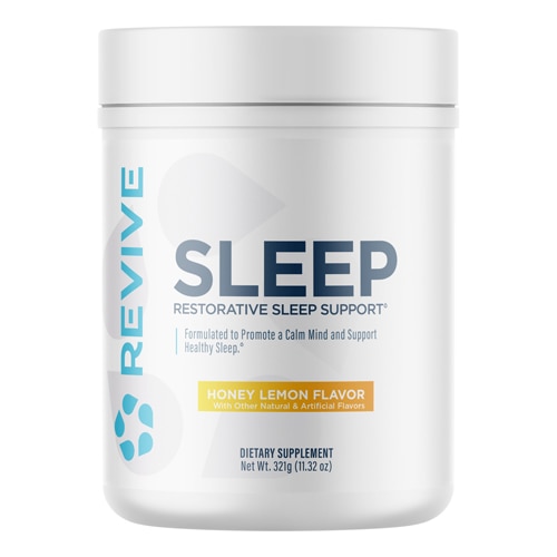 Revive MD Sleep - Restorative Sleep Support Powder For Calm Mind Honey Lemon