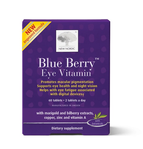 New Nordic Blue Berry Eye Vitamin