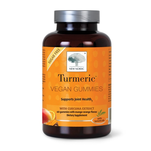 New Nordic Turmeric Vegan Gummies Mango-Orange