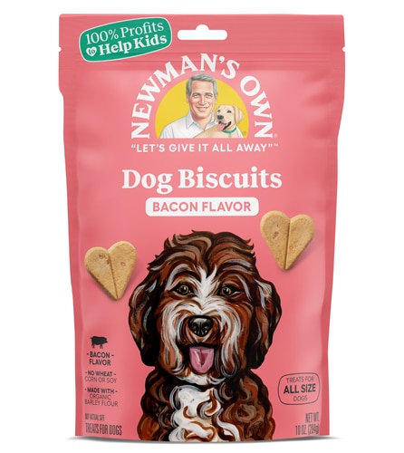 Newman's Own Dog Biscuits Bacon