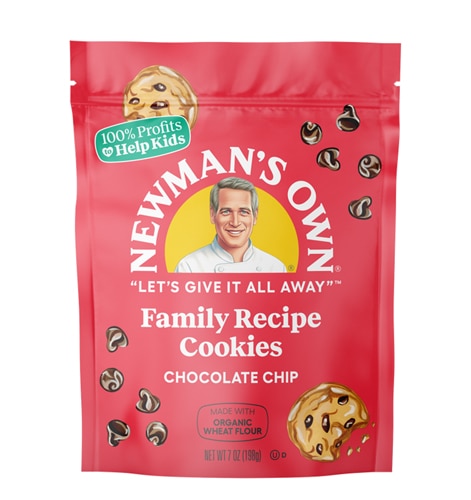 Newman's Own Family Recipe Cookies Chocolate Chip -- 7 oz