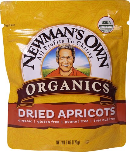 Newman's Own Organics Dried Apricots -- 6 oz