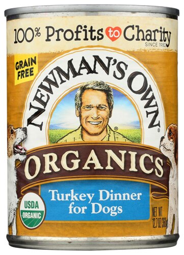 Newman's Own Organics Grain Free Dog Food Turkey