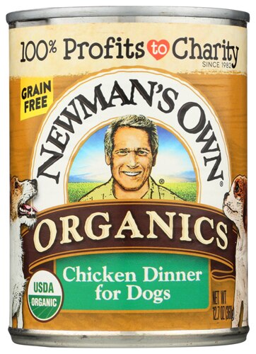 Newman's Own Organics Grain Free Food For Dogs Chicken -- 12.7 oz