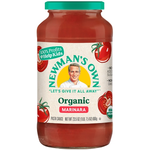 Newman's Own Organics Pasta Sauce Marinara