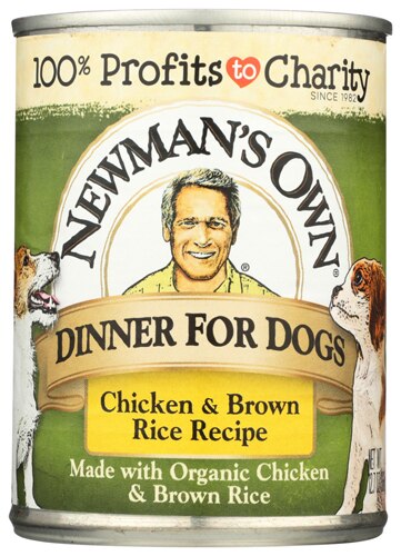 Newman's Own Premium Dog Food Chicken & Brown Rice