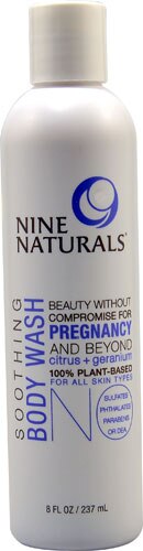 Nine Naturals Soothing Body Wash Citrus plus Geranium -- 8 fl oz